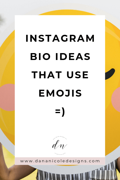 Instagram Bio Ideas with Emoji to Grow Your Account!